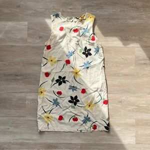 Steven Alan Sleeveless Silk Shift Dress